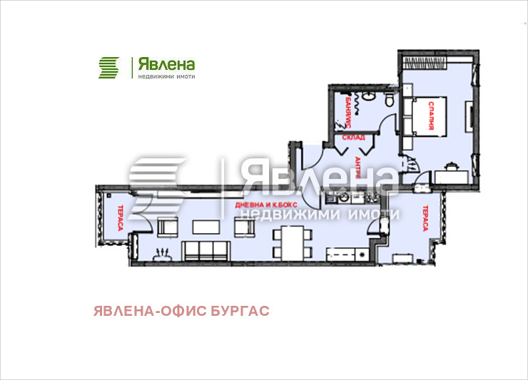 Продаја  1 спаваћа соба Бургас , Вазраждане , 106 м2 | 17730451 - слика [16]