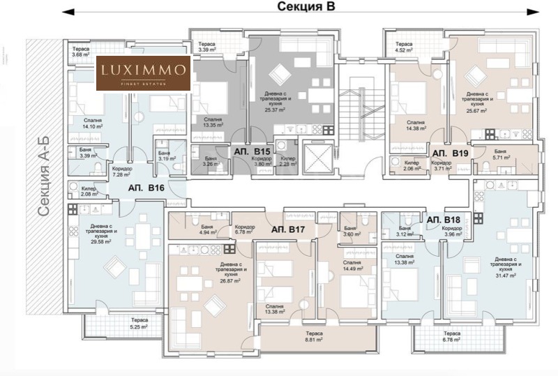 En venta  3 dormitorios Sofia , Lozenets , 162 metros cuadrados | 14814649 - imagen [17]