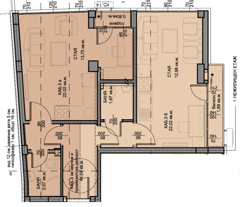 Продава  Офис град Варна , Център , 56 кв.м | 22123458 - изображение [6]