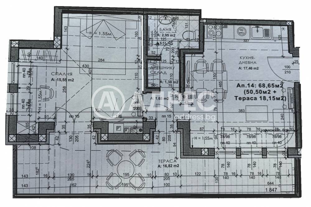 Продава 2-СТАЕН, гр. София, област София-град, снимка 4 - Апартаменти - 54250547