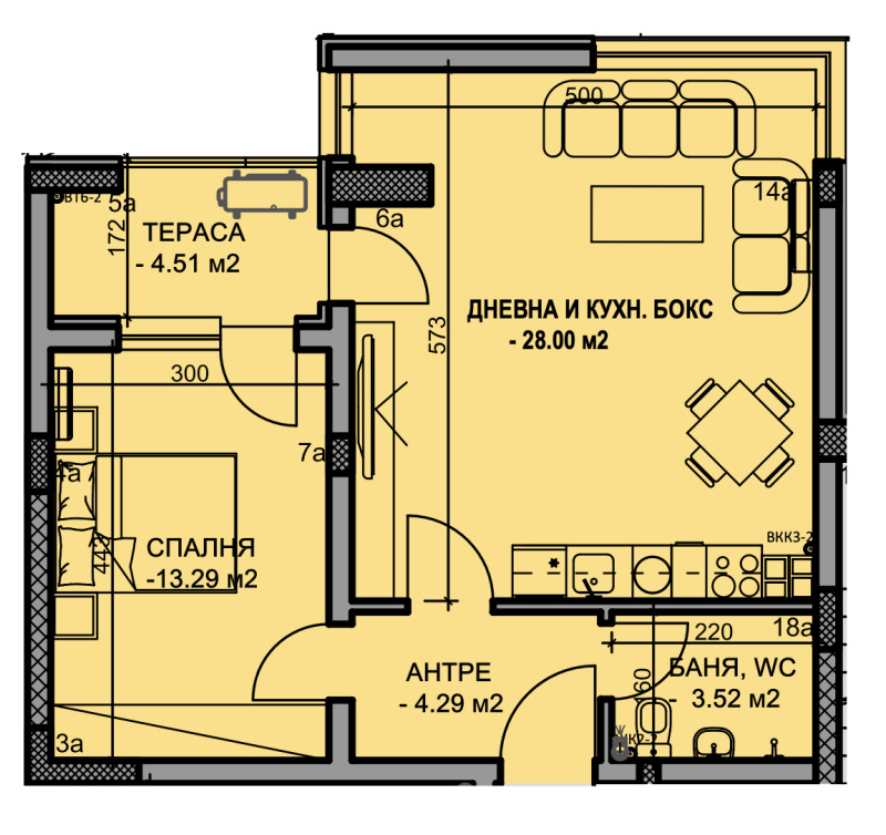 Продава 2-СТАЕН, гр. Пловдив, Кючук Париж, снимка 2 - Апартаменти - 52721811