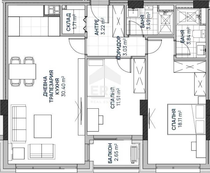 Продава 3-СТАЕН, гр. София, Люлин 2, снимка 10 - Апартаменти - 54258317