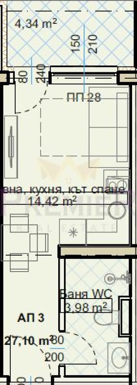 Продава 1-СТАЕН | Imot.bg — изображение 1