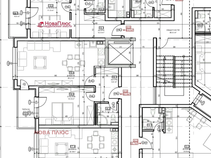 Zu verkaufen  1 Schlafzimmer Sofia , Malinowa dolina , 73 qm | 55875491