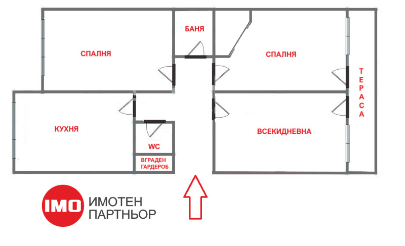 Продаја  2 спаваће собе Бургас , Братја Миладинови , 80 м2 | 64398934 - слика [7]