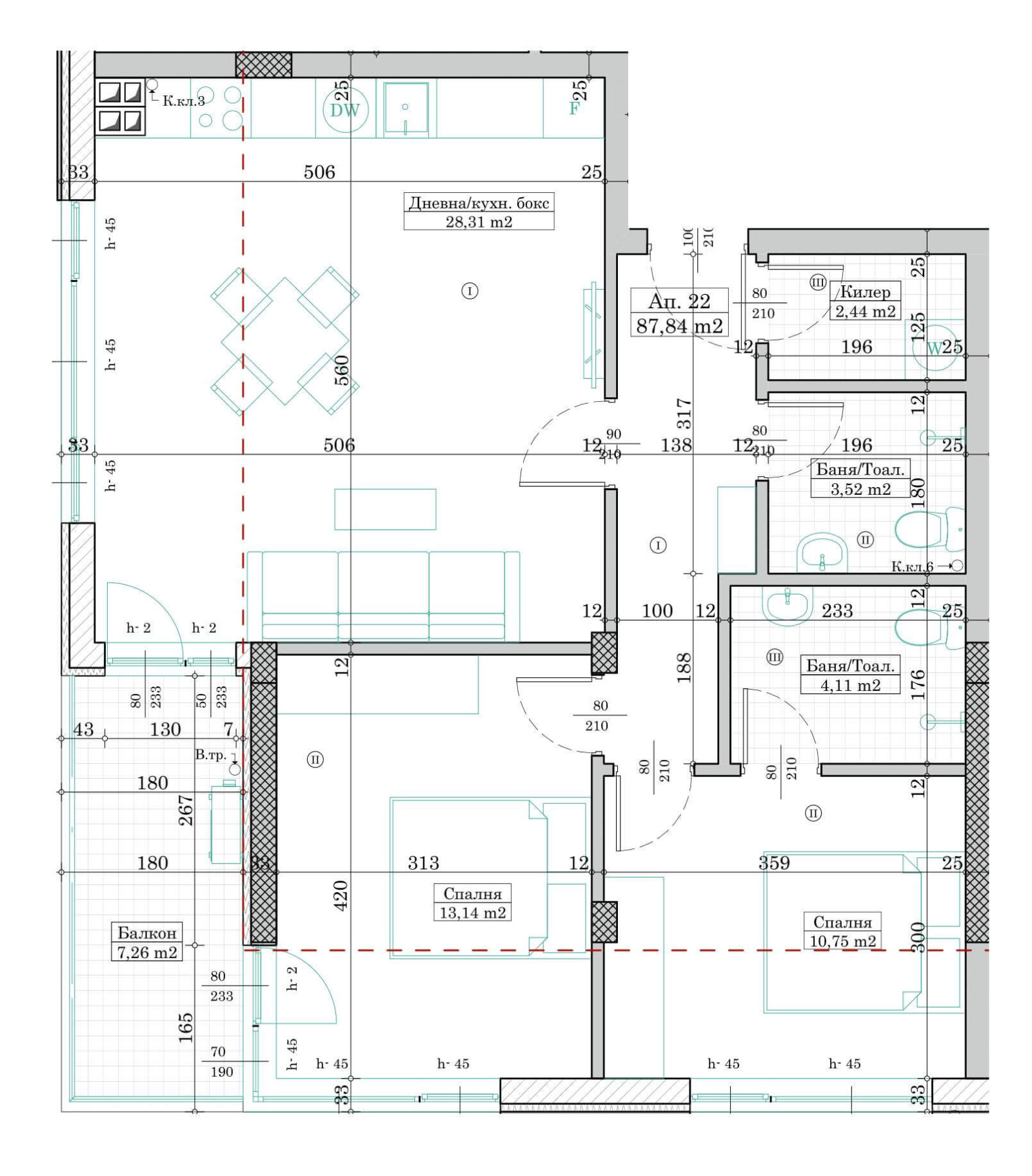 Продава 3-СТАЕН, гр. Варна, м-т Сотира, снимка 6 - Апартаменти - 55832246