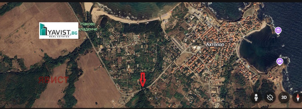 Продава ПАРЦЕЛ, гр. Ахтопол, област Бургас