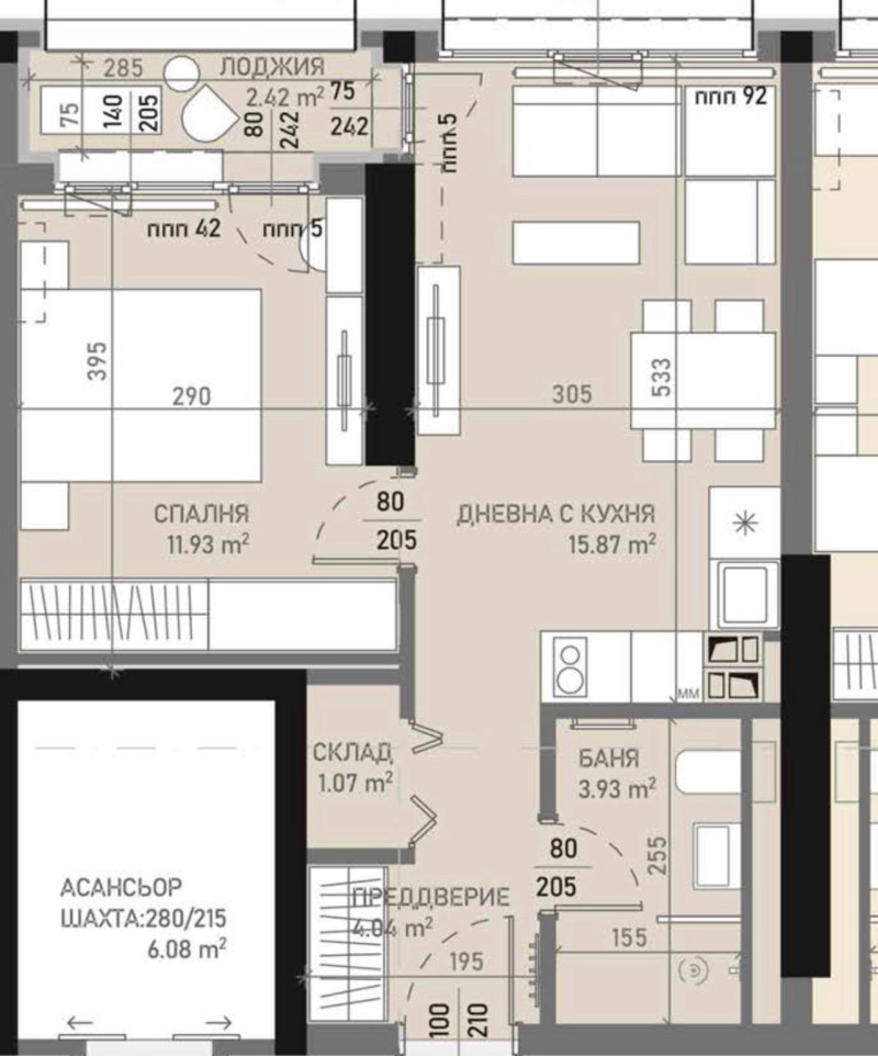 Продава  2-стаен град София , Банишора , 57 кв.м | 35563544 - изображение [3]