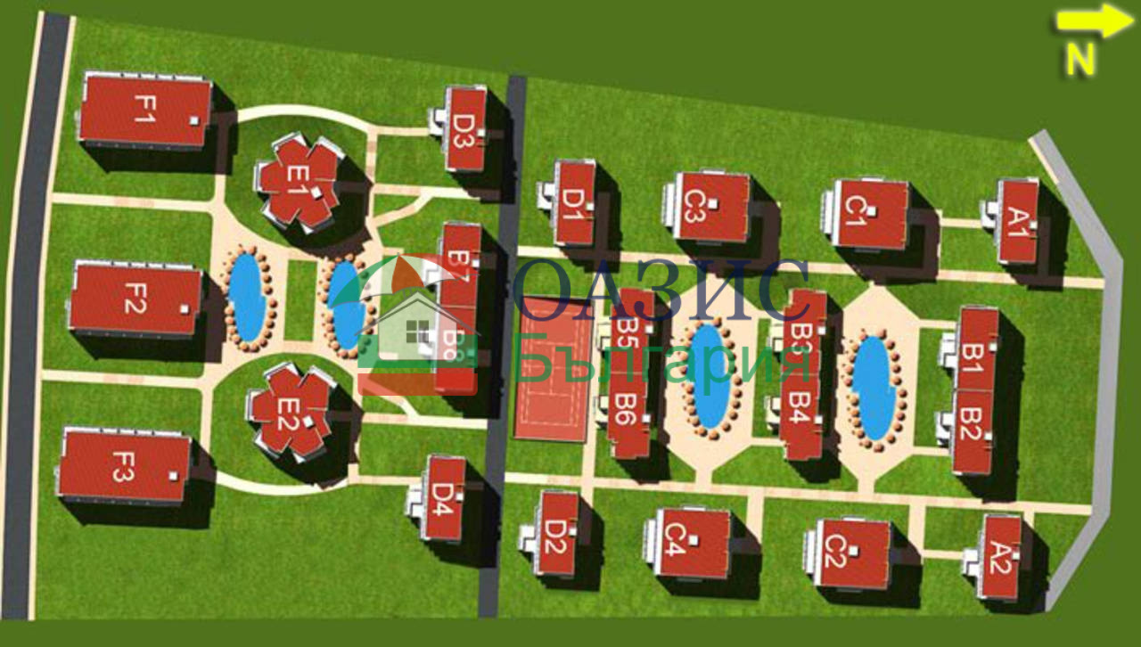 Продава 1-СТАЕН, гр. Свети Влас, област Бургас, снимка 14 - Апартаменти - 52121044