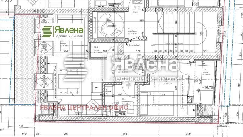 Til salg  1 soveværelse Sofia , Tsentar , 57 kvm | 91825393 - billede [3]