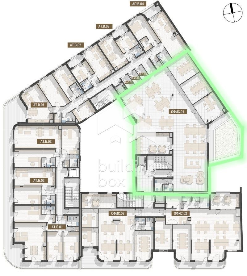 Продава ОФИС, гр. Пловдив, Център, снимка 3 - Офиси - 52974494