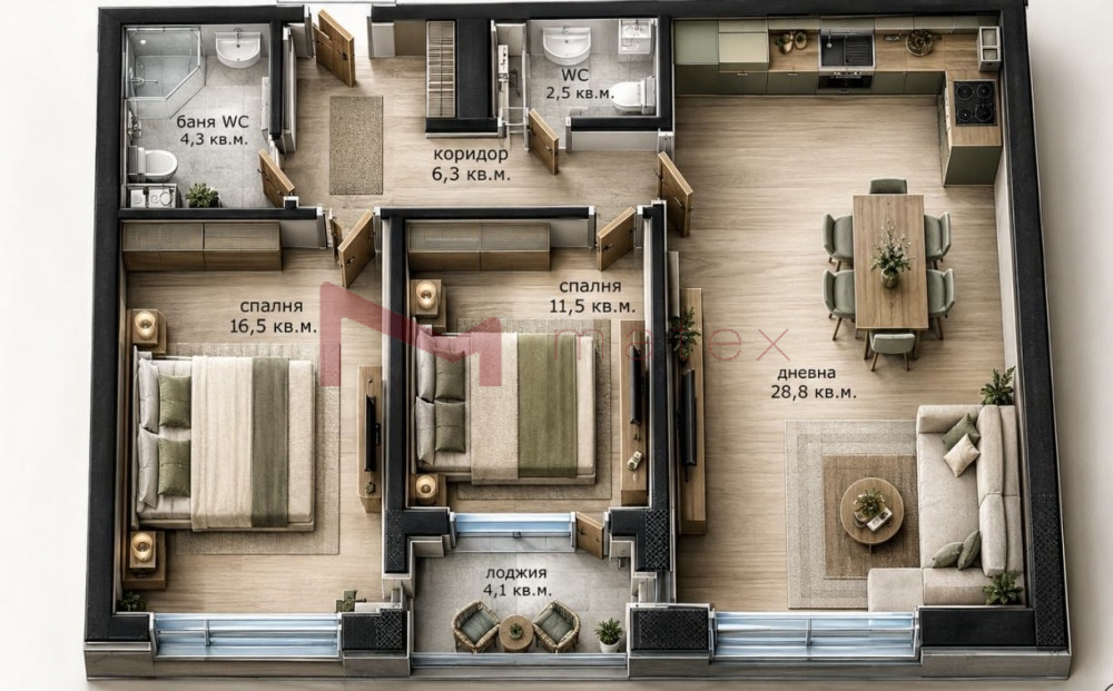 Продава 2-СТАЕН, гр. Варна, Възраждане 3, снимка 3 - Апартаменти - 56114990