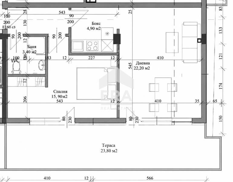 Продава 2-СТАЕН, гр. Велико Търново, Бузлуджа, снимка 7 - Апартаменти - 54713061