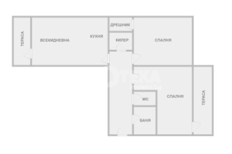 À venda  1 quarto Varna , Mladost 2 , 60 m² | 60843664 - imagem [13]