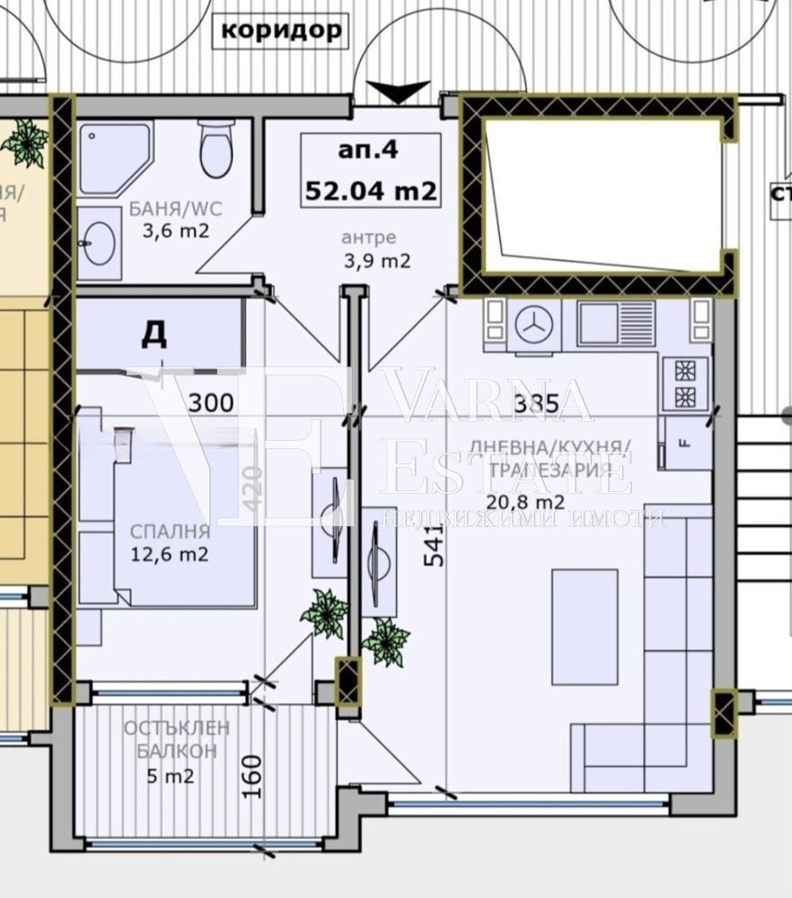Продава 2-СТАЕН, гр. Варна, Бриз, снимка 13 - Апартаменти - 54039040