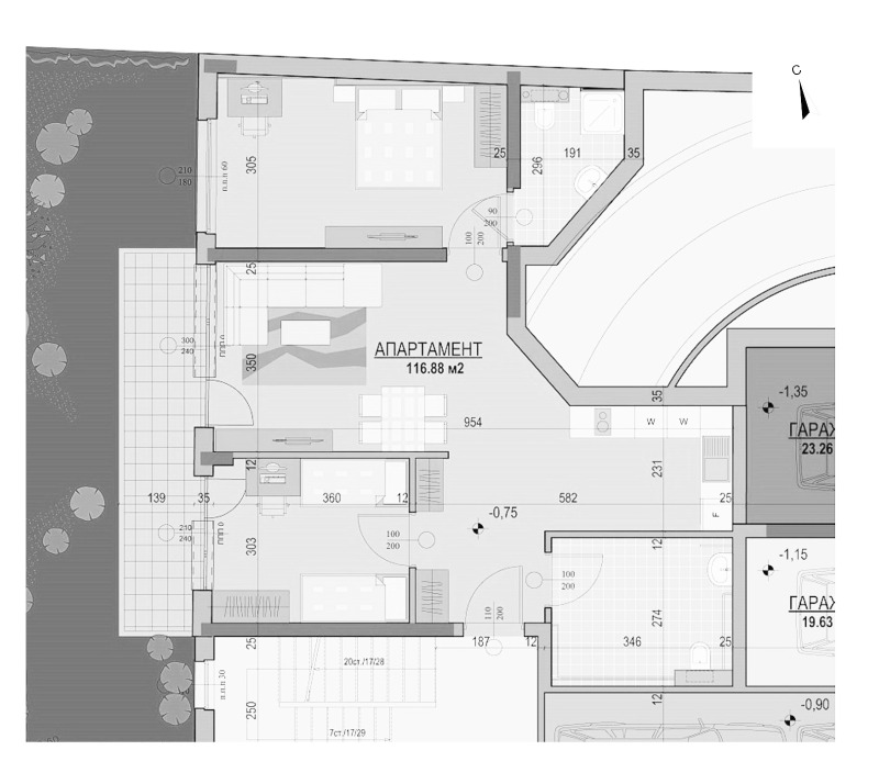 Продава  3-стаен град София , Банишора , 118 кв.м | 49126922 - изображение [2]