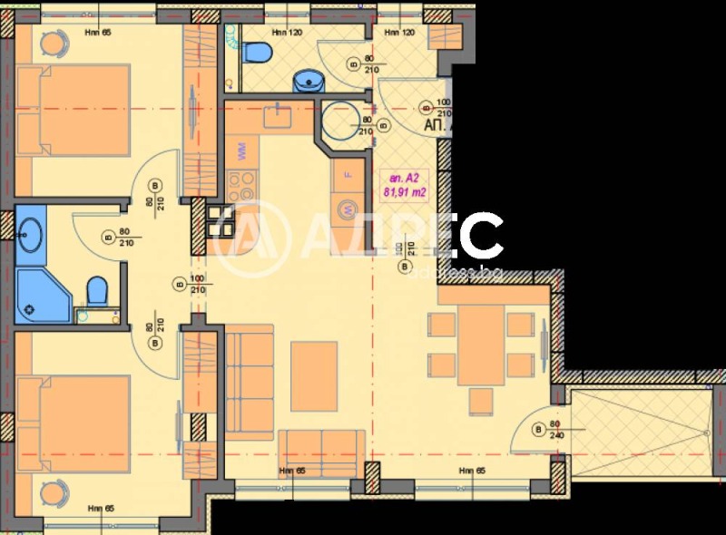 Продава 3-СТАЕН, гр. София, Манастирски ливади, снимка 3 - Апартаменти - 53148889