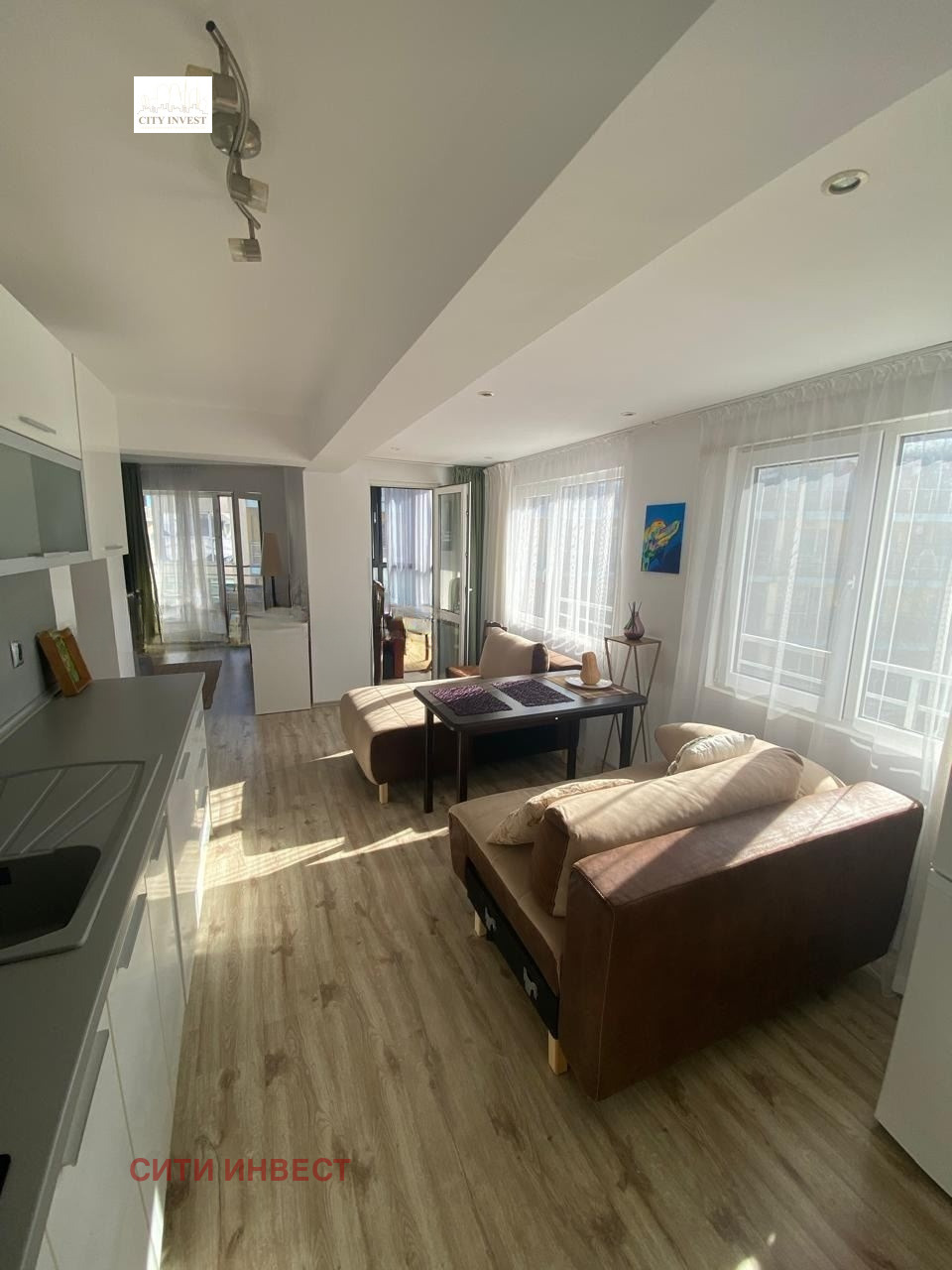 Продава 1-СТАЕН, гр. Поморие, област Бургас, снимка 4 - Апартаменти - 55664801
