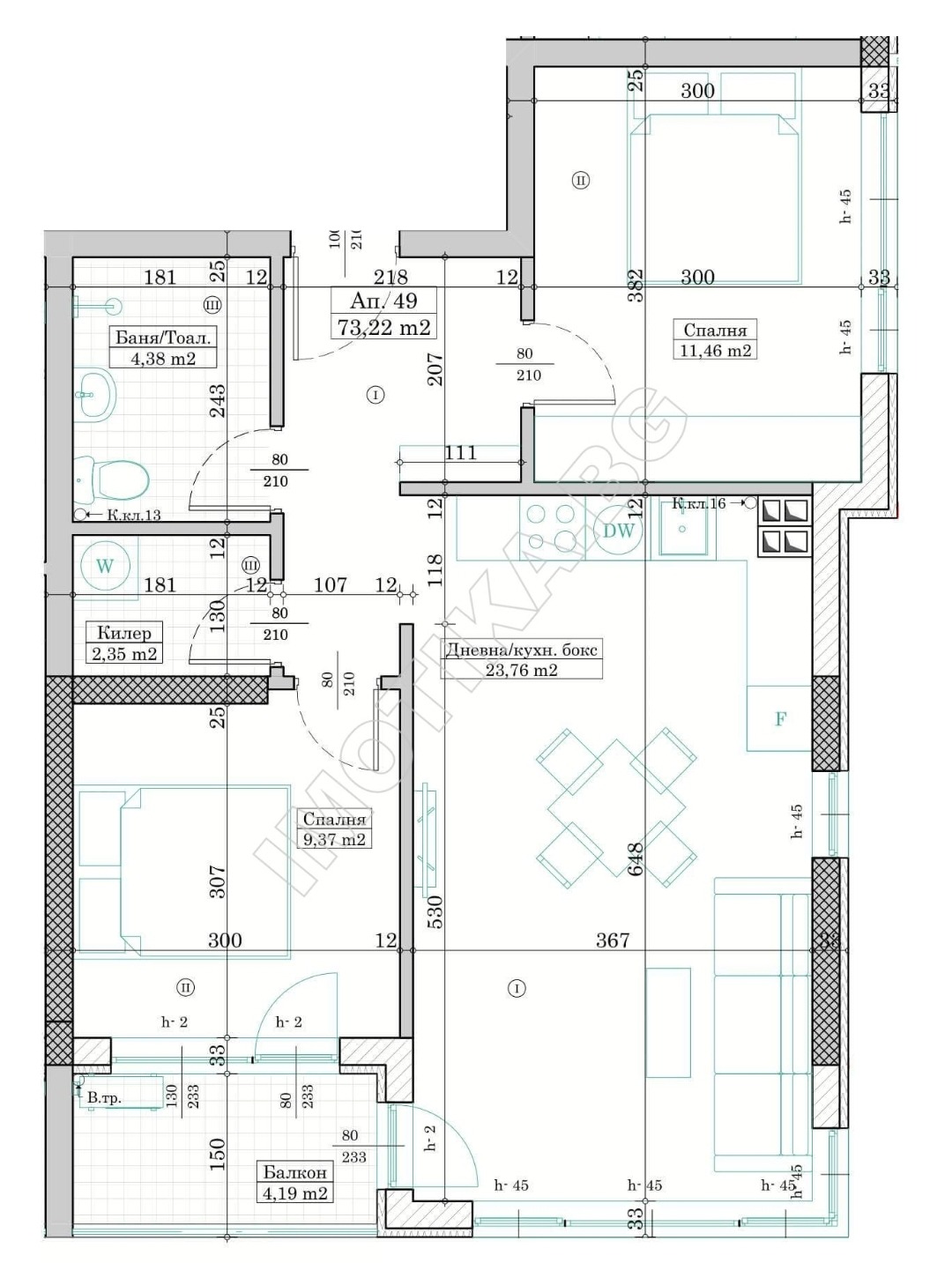 Продава 3-СТАЕН, гр. Варна, Левски 1, снимка 2 - Апартаменти - 56049564