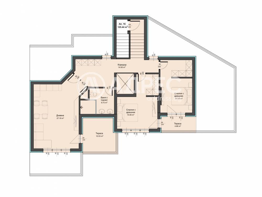 Продава 3-СТАЕН, гр. Варна, Аспарухово, снимка 2 - Апартаменти - 55090952