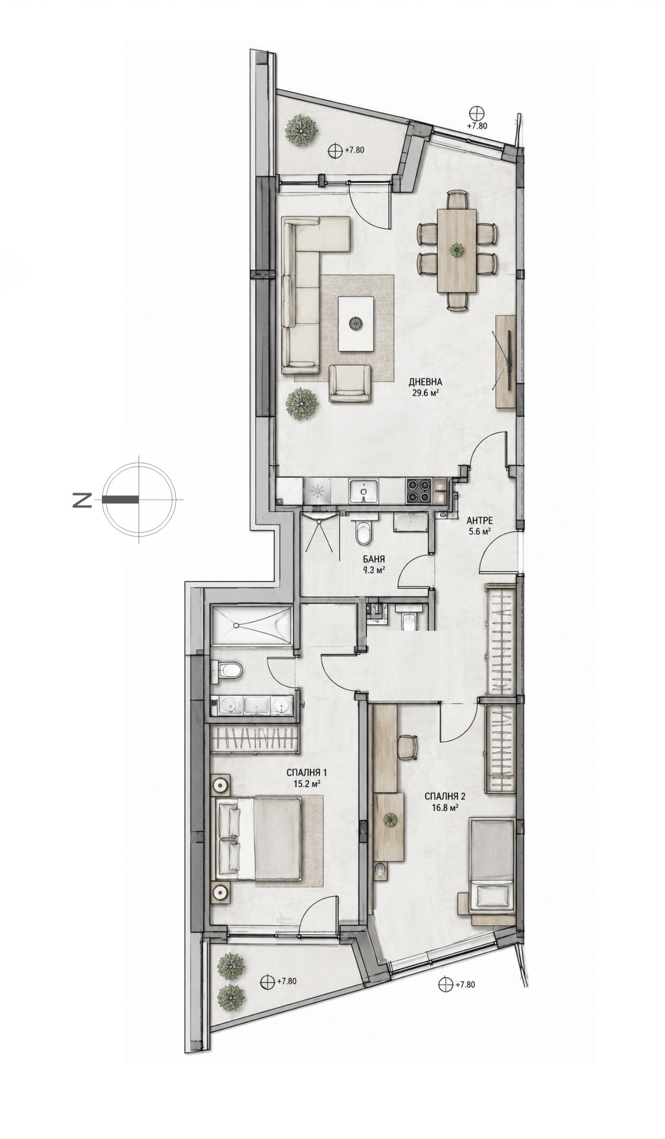 Продава 3-СТАЕН, гр. София, Симеоново, снимка 10 - Апартаменти - 55118550