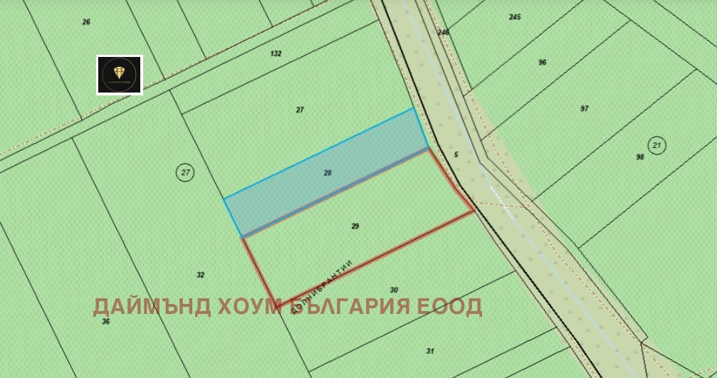 Продава ПАРЦЕЛ, с. Брестник, област Пловдив, снимка 2 - Парцели - 54761209