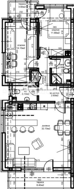 À vendre  2 chambres Plovdiv , Belomorski , 110 m² | 37062971 - image [7]