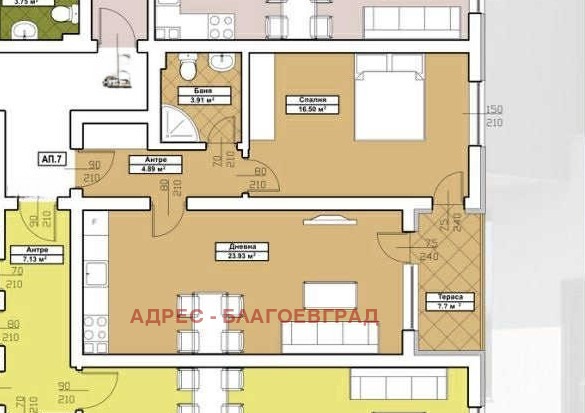 Продава  2-стаен град Благоевград , Освобождение , 69 кв.м | 44023464