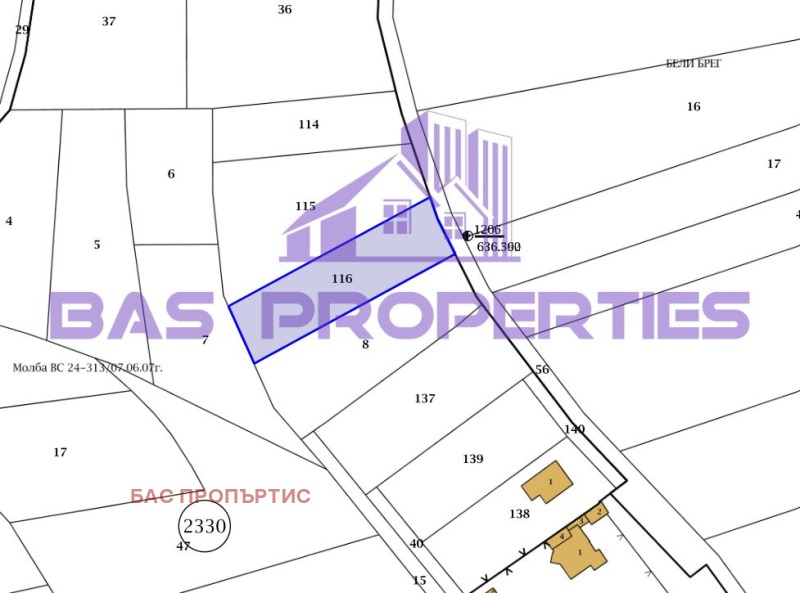 Продава ПАРЦЕЛ, гр. Банкя, област София-град, снимка 1 - Парцели - 47496831