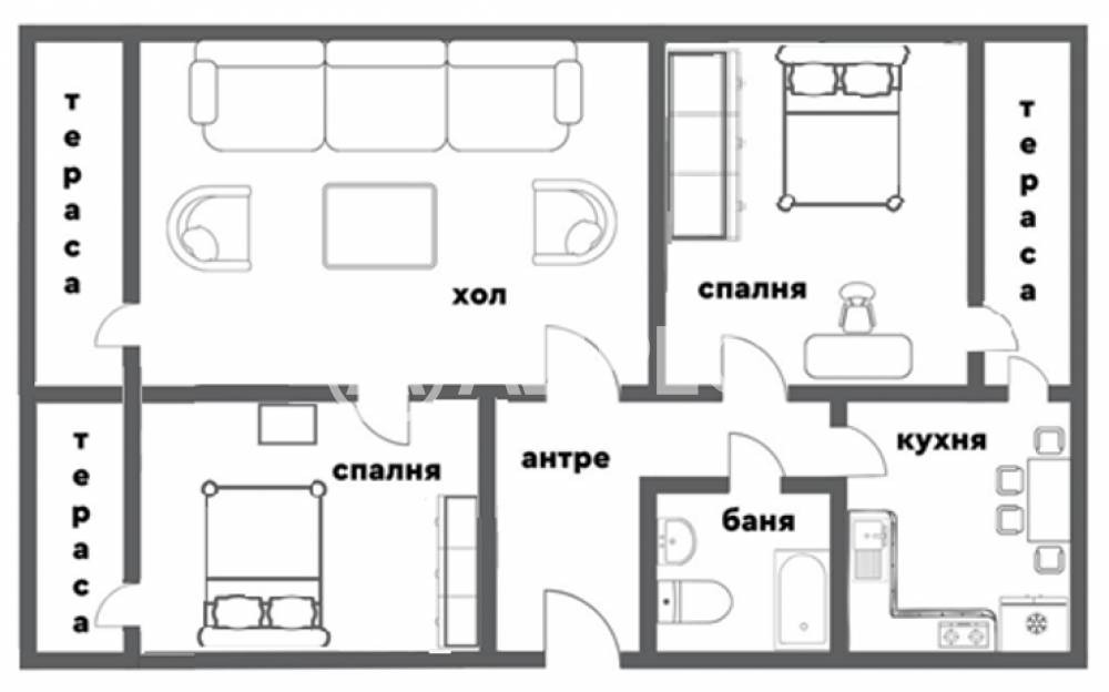 Продава 3-СТАЕН, гр. София, Надежда 2, снимка 3 - Апартаменти - 53943438