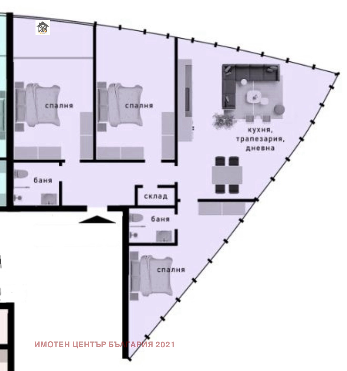 Продава 4-СТАЕН, гр. София, Кръстова вада, снимка 12 - Апартаменти - 54235002