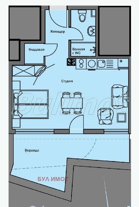 Продава  1-стаен област Варна , с. Шкорпиловци , 70 кв.м | 27962730 - изображение [17]