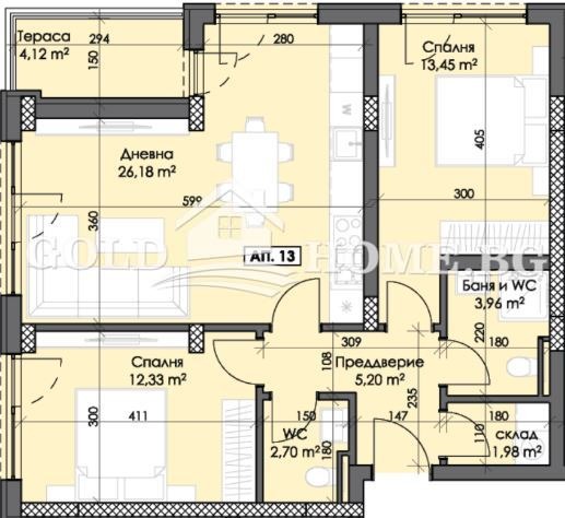 Продава 3-СТАЕН, гр. Пловдив, Тракия, снимка 2 - Апартаменти - 54884319