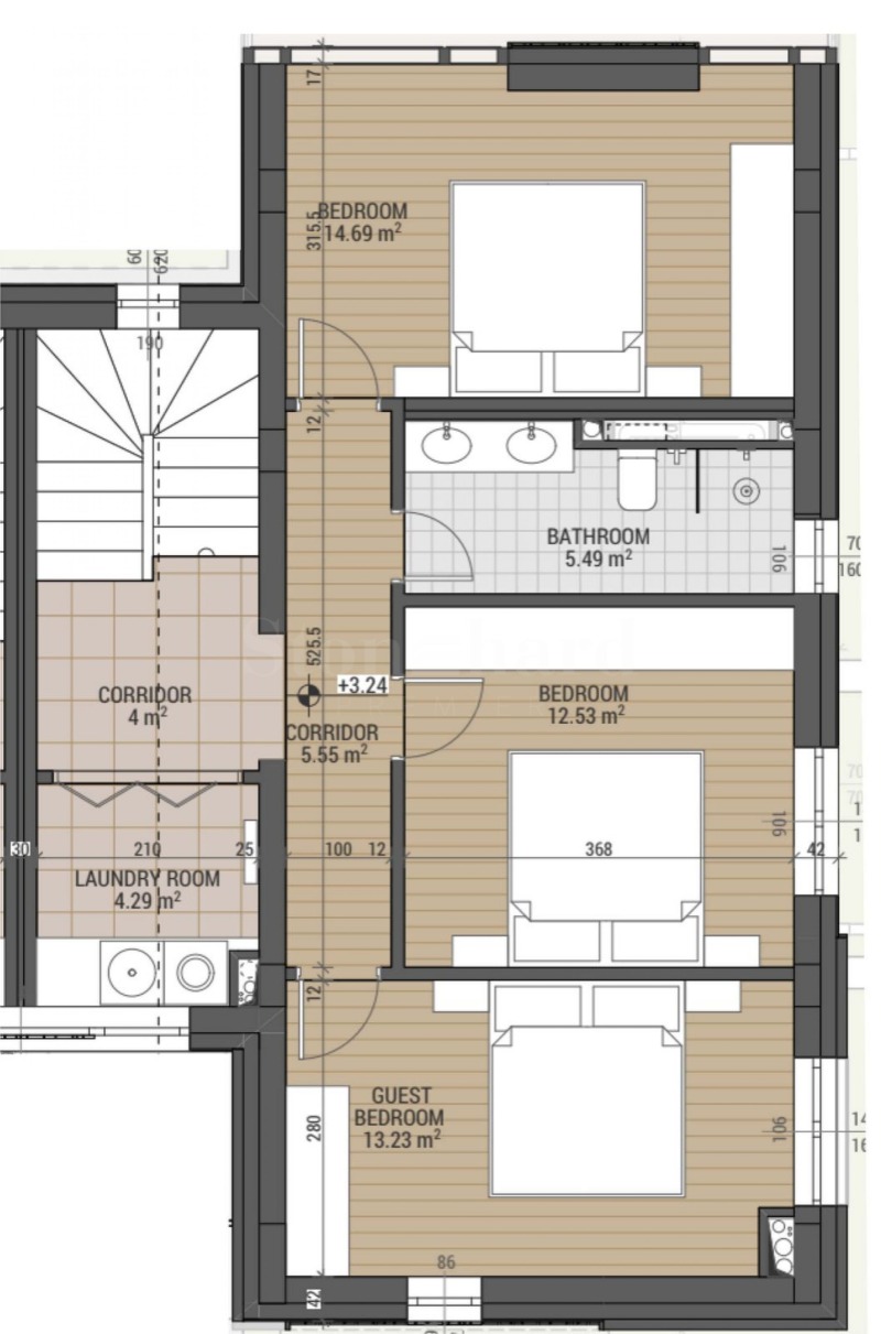 Продава КЪЩА, гр. София, в.з.Малинова долина - Герена, снимка 2 - Къщи - 53112744