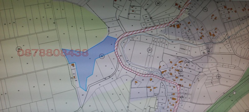 Продава ЗЕМЕДЕЛСКА ЗЕМЯ, с. Храбърско, област София област, снимка 2 - Земеделска земя - 53024859