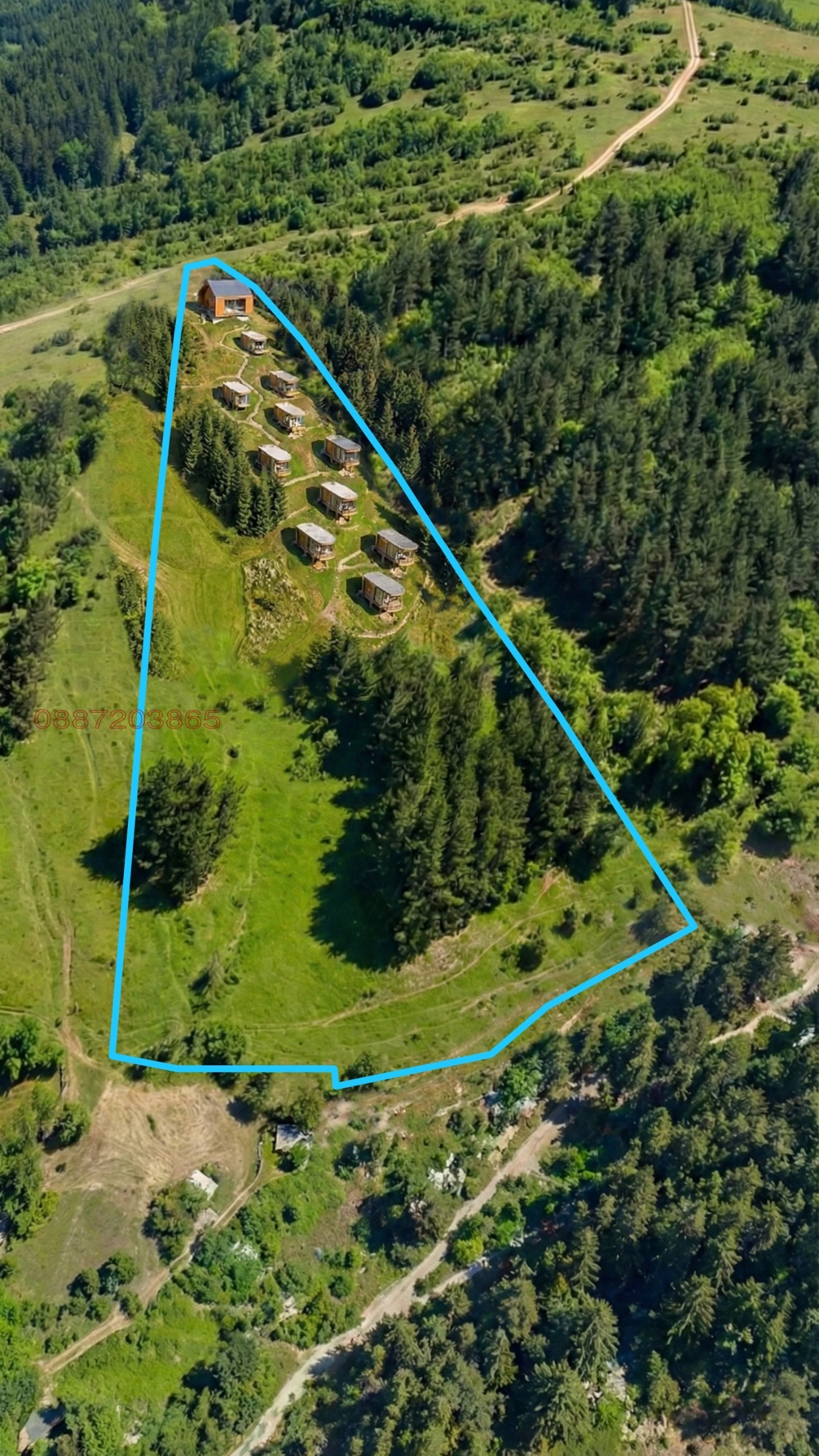 Продава ЗЕМЕДЕЛСКА ЗЕМЯ, с. Ябланица, област София област, снимка 6 - Земеделска земя - 53756865