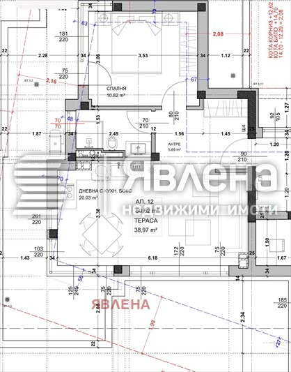 Till salu  1 sovrum Sofia , Ovtja kupel , 105 kvm | 80603581 - bild [5]