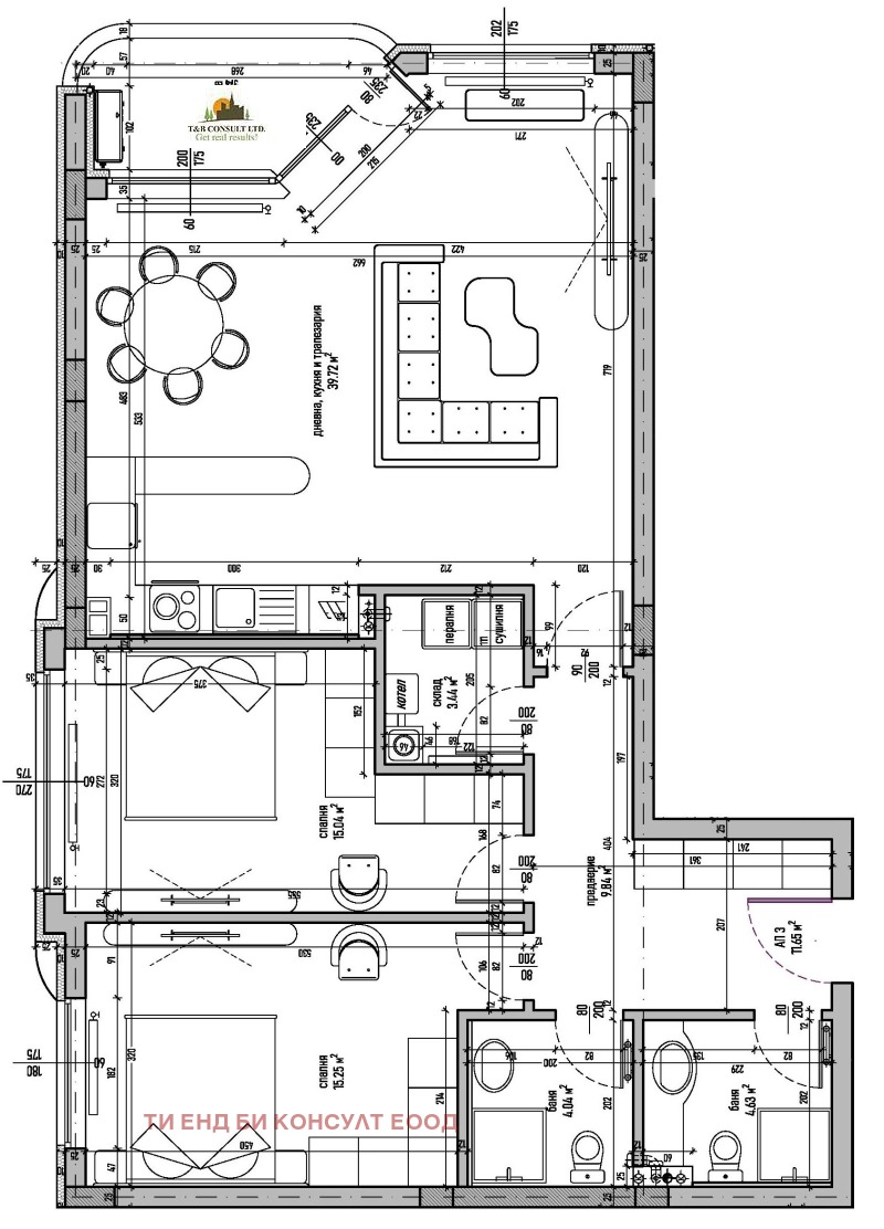 Продава 3-СТАЕН, гр. София, Малинова долина, снимка 4 - Апартаменти - 46700741