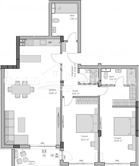 Продава 3-СТАЕН, гр. Пловдив, Христо Смирненски, снимка 7 - Апартаменти - 56128208