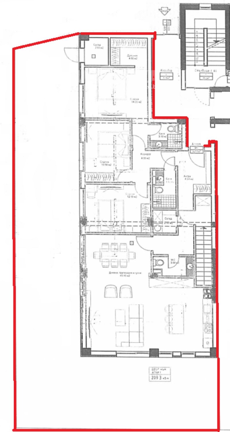 Продава МНОГОСТАЕН, гр. София, Горубляне