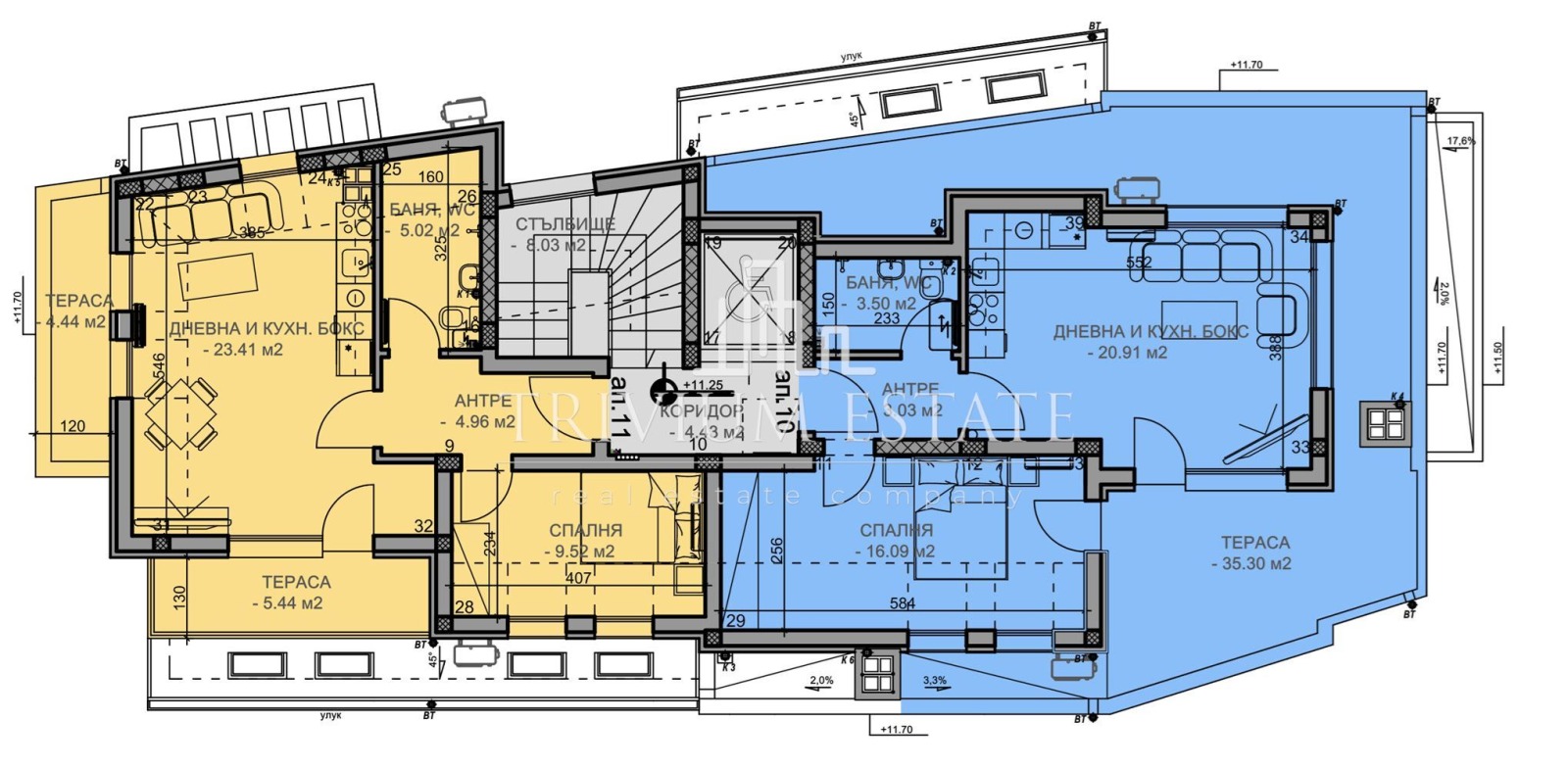 Продава 2-СТАЕН, гр. Пловдив, Коматево, снимка 2 - Апартаменти - 54055645