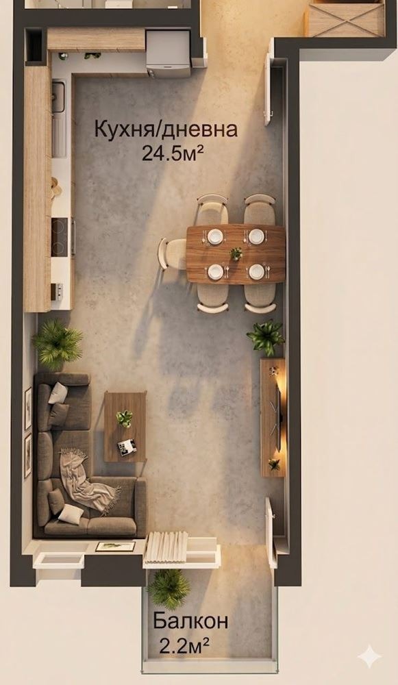 Продава 2-СТАЕН, гр. София, Красно село, снимка 6 - Апартаменти - 54122500