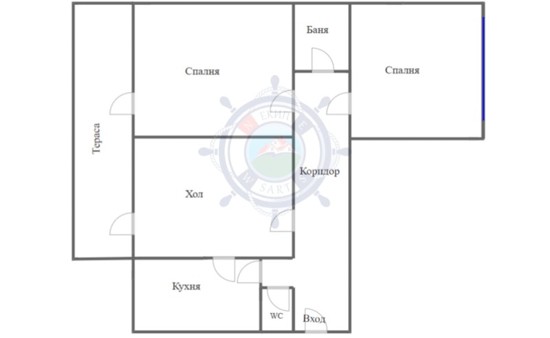 Продается  2 спальни Варна , Левски 1 , 90 кв.м | 33772524 - изображение [3]