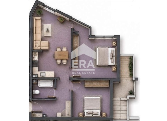 Продава 3-СТАЕН, гр. Бяла, област Варна, снимка 4 - Апартаменти - 55790369