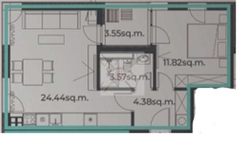 Till salu  1 sovrum Sofia , Krastova vada , 72 kvm | 43679379 - bild [2]