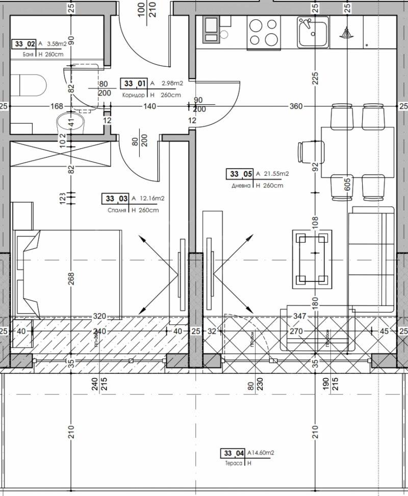 For Sale  1 bedroom Plovdiv , Karshiyaka , 71 sq.m | 68660940 - image [5]