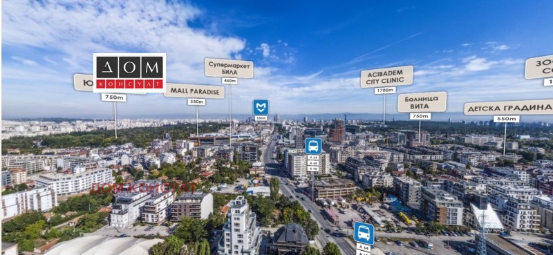 Продава 2-СТАЕН, град София, Кръстова вада • 165088 € / 322884.06 лв. • 99619301 1