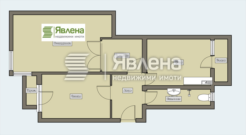 For Sale  2 bedroom Sofia , Tsentar , 80 sq.m | 48089954 - image [13]