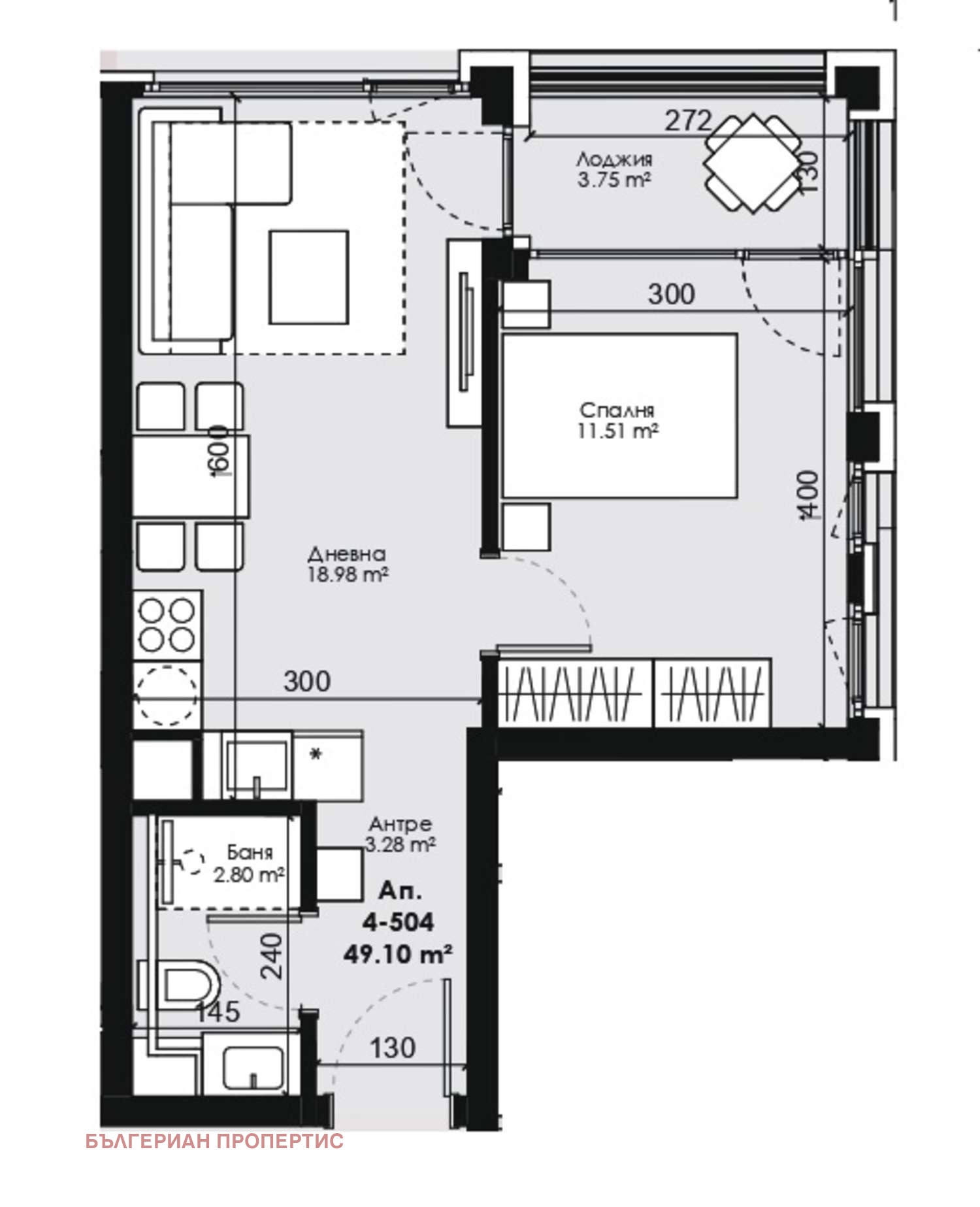 Продава 2-СТАЕН, гр. Костинброд, област София област, снимка 3 - Апартаменти - 54730995