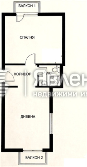 Продава 2-СТАЕН, гр. София, Център, снимка 2 - Апартаменти - 55304621